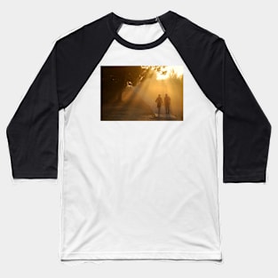 Re Island - Misty Morning. Baseball T-Shirt